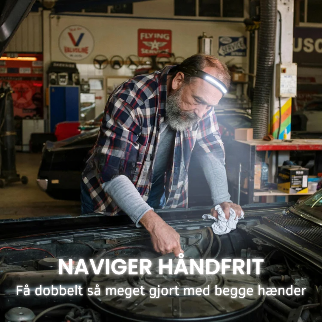 GlowGear pandelampe - Gør gang og udendørsliv meget mere sikkert